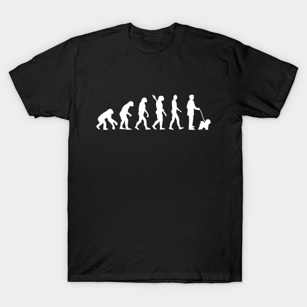 Bichon Frise evolution T-Shirt by Designzz